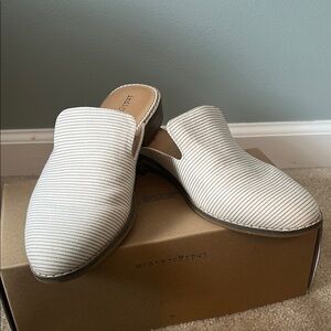 Women's Striped Mules